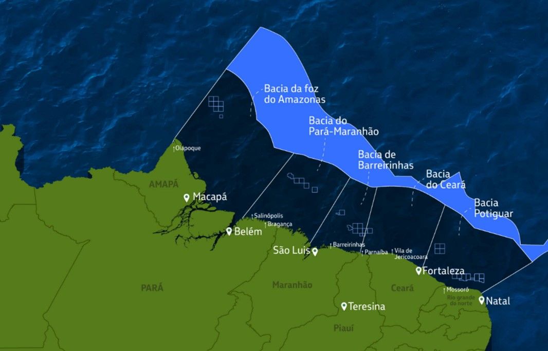 margem equatorial brasileira